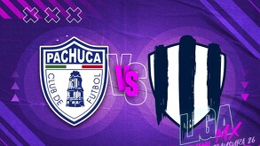 Pachuca Femenil vs Rayadas de la jornada 14 del Clausura 2026.