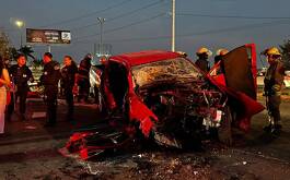 Automóvil accidentado