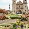 La creación de palmas para el Domingo de Ramos es un elemento importante para conmemorar este día