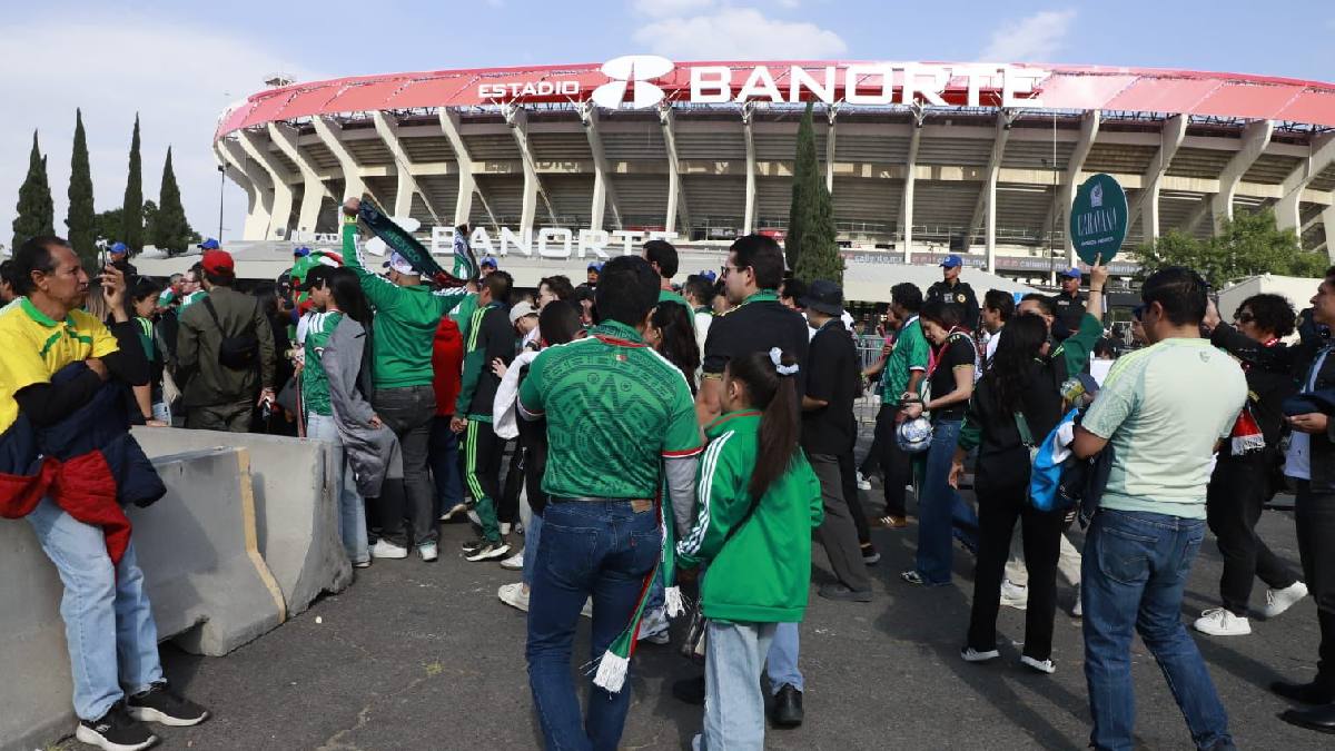 Vista del Estadio Banorte desde las afueras del inmueble mundialista / Jorge Carballo