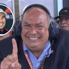 Antonio Pérez Garibay sonríe con auriculares de comunicación; en un recuadro circular aparece su hijo, el piloto de Fórmula 1 