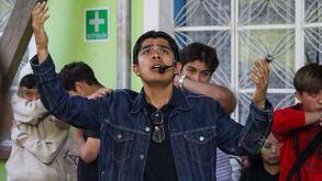 Arnulfo Eduardo Morales Galicia, de 25 años, será Cristo en el Viacrucis de Iztapalapa 2026.