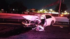 Un choque entre tres vehículos en Tecámac dejó varios lesionados en la autopista México-Pachuca.