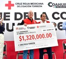 La campaña anual de la Cruz Roja en Torreón busca recaudar fondos con apoyo ciudadano bajo un mensaje de trabajo conjunto.