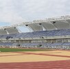 El Estadio Panamericano durante los Juegos Panamericanos 2011, cuando era un recinto exclusivo para atletismo.