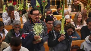 La Procesión del Domingo de Ramos marca el inicio de la Semana Santa en Puebla.