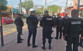 Policías Parque Rojo