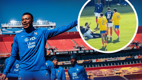 Kylian Mbappé tuvo participación limitada en el partido entre Colombia y Francia