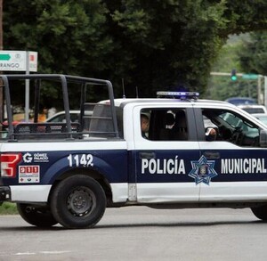 Foto de patrulla de policía en Durango.