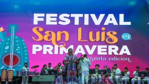 El Festival San Luis en Primavera es uno de los eventos culturales más populares del municipio de San Luis Potosí.