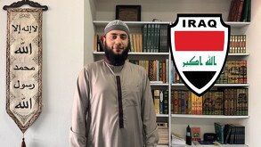 Jugadores de la Selección de Irak piden por el pase al Mundial 2026 en centro cultural.