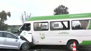 Accidente en Circuito Exterior Mexiquense