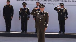 Comandante Tomás Amador Ramírez deja la Séptima Zona Militar en Nuevo León