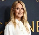 Céline Dion en una alfombra roja.