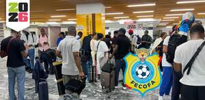 Más de 400 aficionados congoleños llegaron a Guadalajara para el partido de Repechaje para el Mundial 2026 entre Congo y Jamaica.