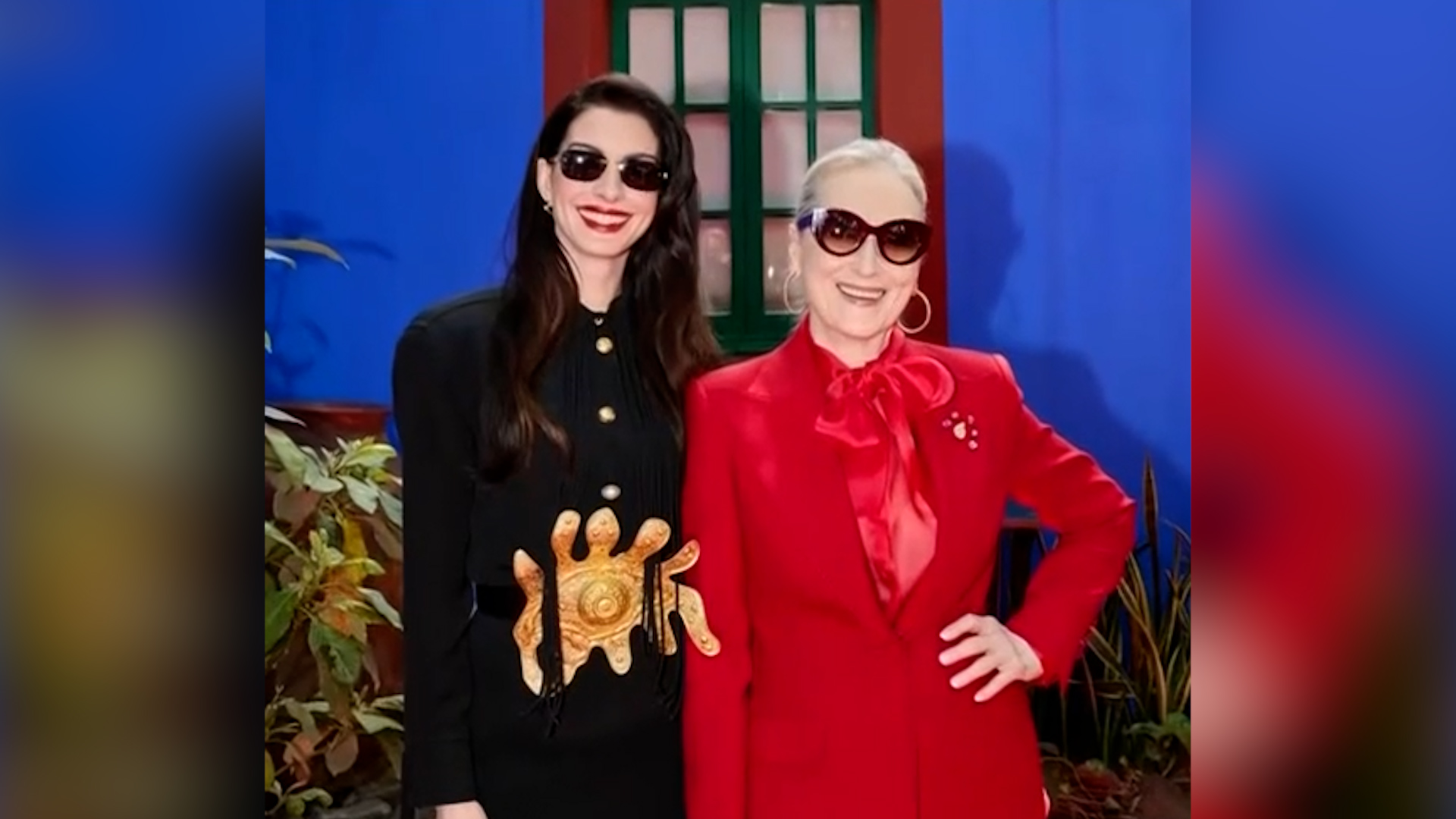 Meryl Streep y Anne Hathaway visitan el Museo Frida Kahlo y el Anahuacalli para promocionar El Diablo Viste a la Moda 2. Estreno: 30 de abril de 2026 en México.