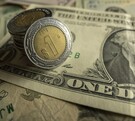 Dólares estadounidenses y pesos mexicano.