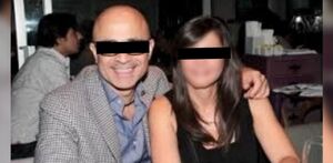 Fotografía de Jorge Mario y Alejandra Galeazzi, cuando eran pareja.