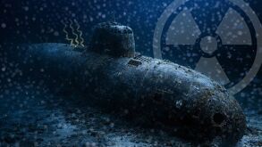 Submarino soviético radioactivo