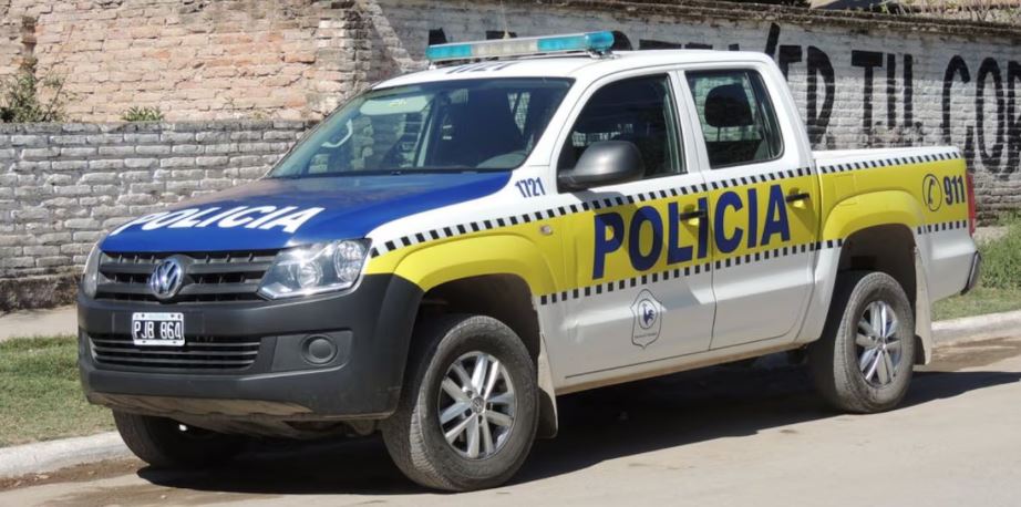 Patrulla de Policía en Argentina