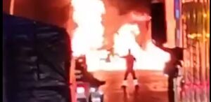 Un policía estatal murió luego de que sufrió un fuerte siniestro vial en la autopista México-Puebla