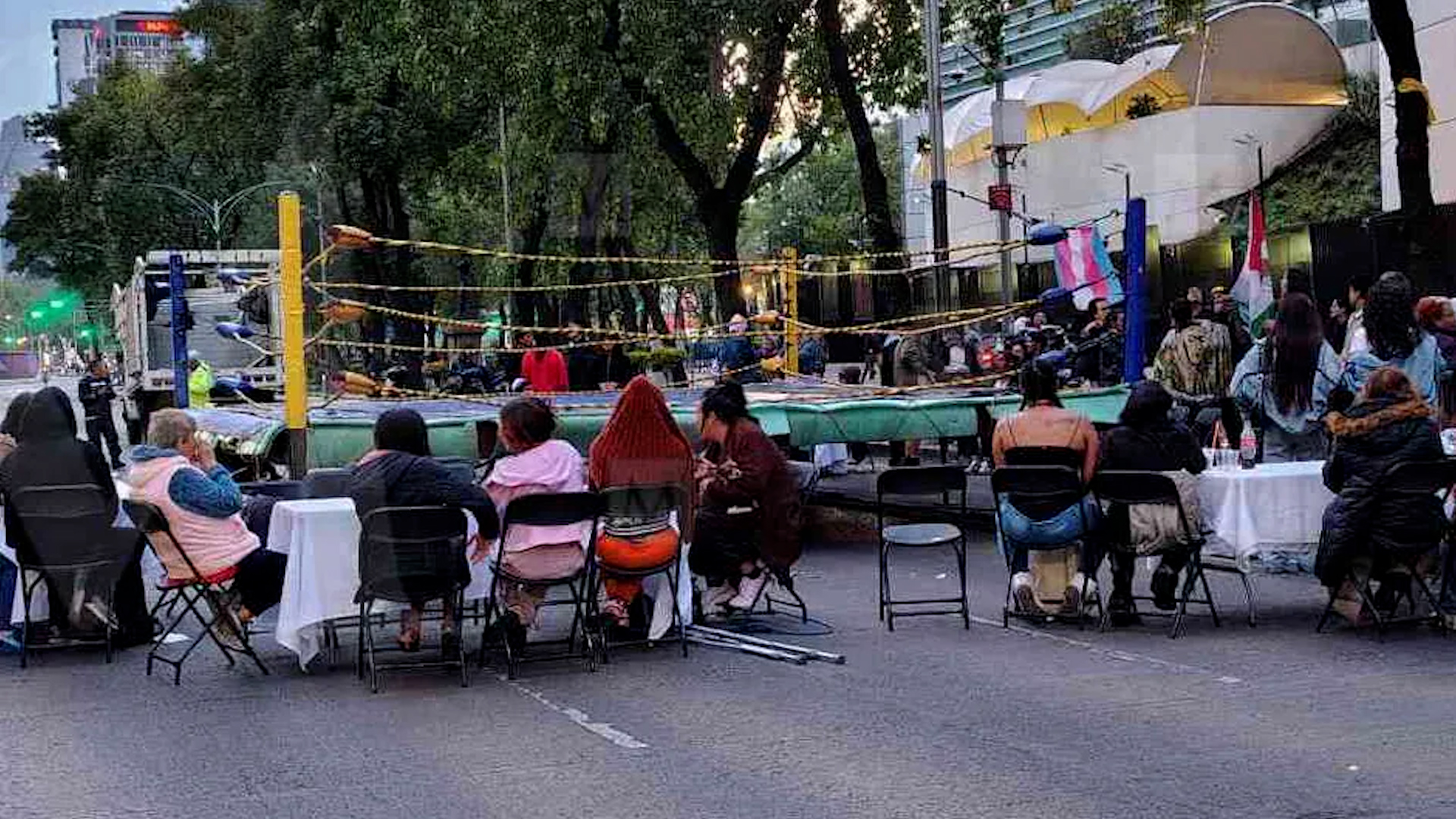 De cara al Día Internacional de la visibilidad Trans, manifestantes piden que se les garanticen derechos al empleo, salud y bienestar.