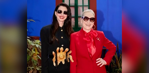 Meryl Streep y Anne Hathaway visitan el Museo Frida Kahlo y el Anahuacalli para promocionar El Diablo Viste a la Moda 2. Estreno: 30 de abril de 2026 en México.
