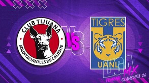 Tijuana vs Tigres Femenil en la jornada 15 del Clausura 2026.