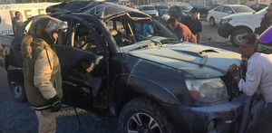 Una camioneta explotó tras salir del AIFA en el kilómetro 39 de la México-Pachuca. Fiscalía investiga muerte de Francisco Beltrán 'El Payín'.