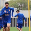 Gignac en un entrenamiento con Club Tigres,
