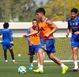 Entrenamiento de Tigres en el CET previo a su duelo contra Tijuana.