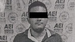 Imagen de un hombre presentado ante la justicia de Oaxaca.