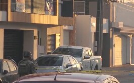 Autoridades respondiendo al llamado por el asesinato de Héctor Bartolo, síndico de Tepuche.