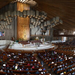 Horarios de misas en la Basílica de Guadalupe durante Semana Santa 2026.