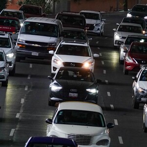 Tráfico y circulación de autos en el Estado de México.