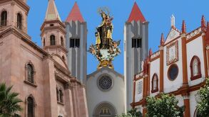 Diferentes iglesias en Torreón
