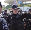 Policía de Zapopan afinando detalles antes del inicio del partido entre RD Congo y Jamaica