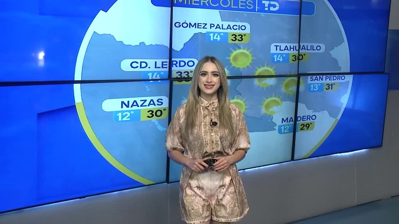 Ana Mora nos da el pronóstico del tiempo en Laguna para este miércoles 01 de abril 2026.