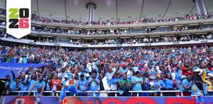 República Democrática del Congo festejando su regreso al Mundial.