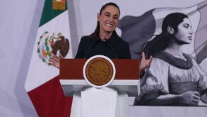 Conferencia del pueblo de la presidenta Claudia Sheinbaum en Palacio Nacional miércoles 1 de abril de 2026.