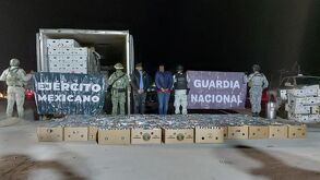 Aseguran 1,800 kg de cocaína en San Luis Río Colorado, Sonora