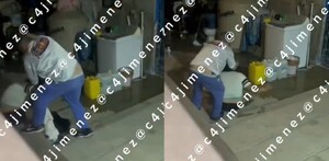 'El Crusty' es captado golpeando a su novia tras obligarla a repartir drogas en Iztapalapa