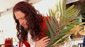 Miguel Iván Alejo Bareño es Jesús en la Judea de San Martín de las Flores, Tlaquepaque