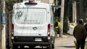 Vehículo de la Fiscalía de la Ciudad de México en Xochimilco