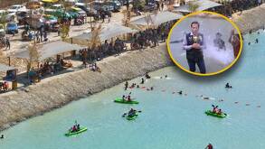 Mojan a reportero en vivo en La Playita de García