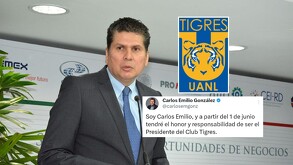 Nuevo presidente de Tigres, nuevo presidente de Club Tigres.