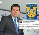 Nuevo presidente de Tigres, nuevo presidente de Club Tigres.