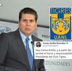 Nuevo presidente de Tigres, nuevo presidente de Club Tigres.