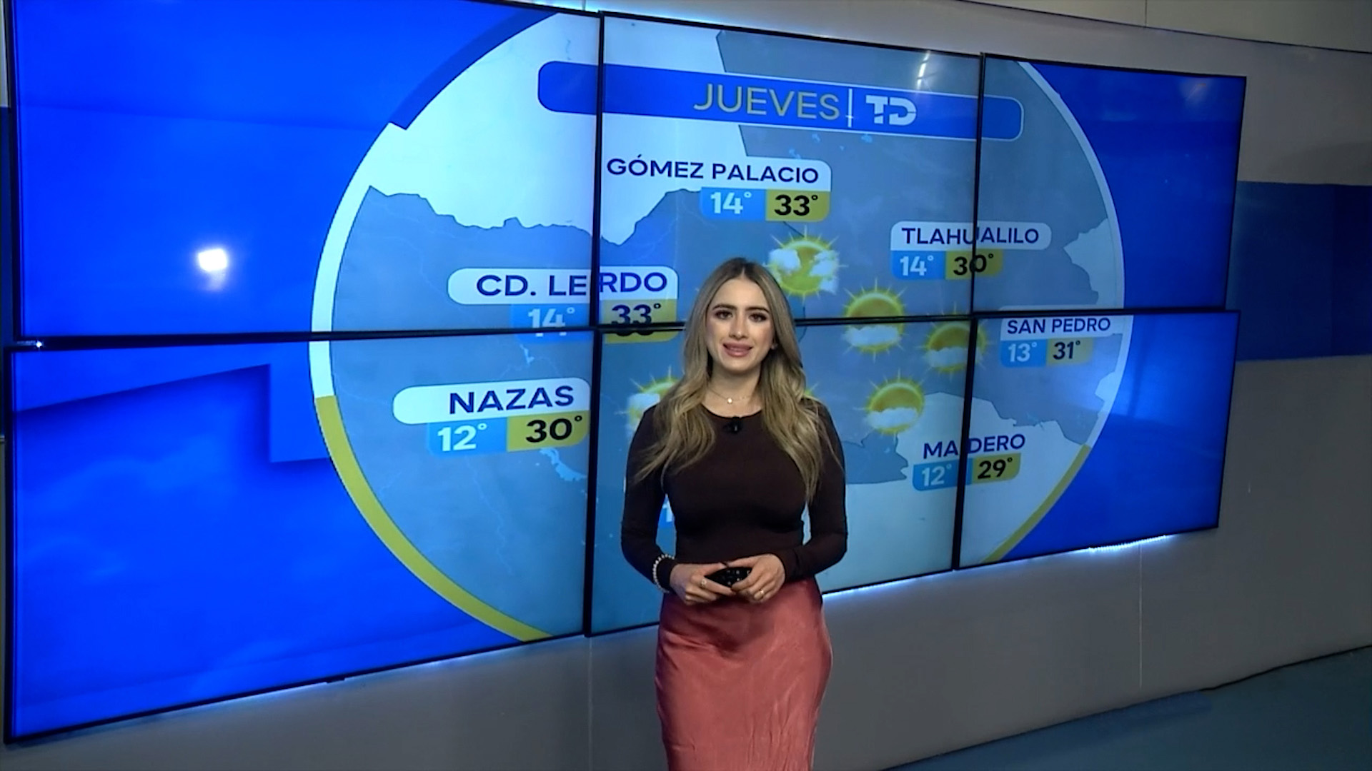 Ana Mora nos da el pronóstico del tiempo en Laguna para este jueves 02 de abril 2026.