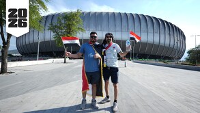 Estadio de Rayados en el Irak vs Bolivia por el pase al Mundial 2026.